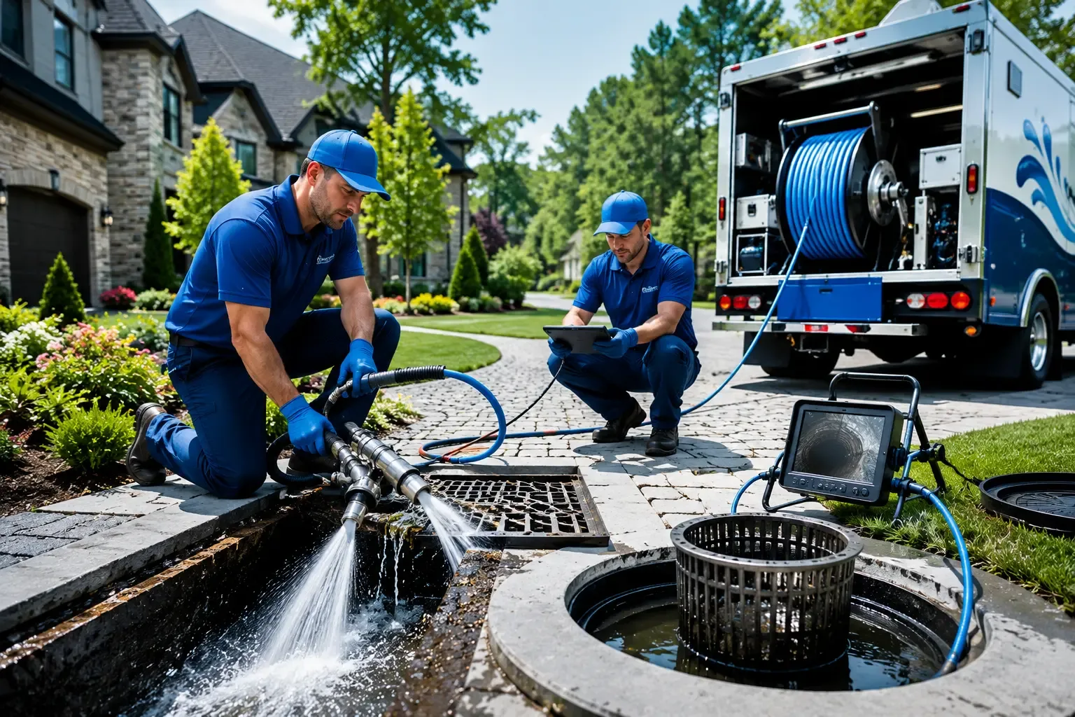 Local outdoor drain cleaning professionals in Stapleton, AL